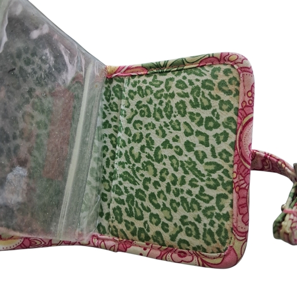 Lot - 4 Piece Set of Retired Pink Petal Vera Bradley Purse Wallet Accessories - Picture 2 of 13